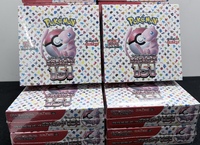 Boîte cadeau Pokémon 151 japonaise SV2a originale, collection de cartes TCG, jouet, booster, boîte scellée en papier