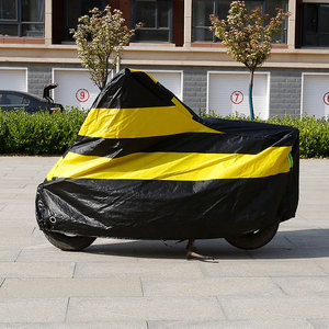 Protection de radiateur de <span class=keywords><strong>moto</strong></span> en coton épais 100 % imperméable, nouveau design sportif et chic chinois pour l'échappement - Product Image 2