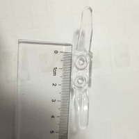 Attaches pour stores enrouleurs, sécurité enfant, connecteur de chaîne à billes en PVC transparent et durable, crochet de chaîne pour cordon de rideau
