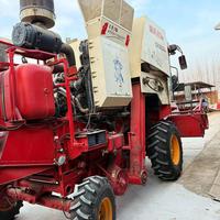 Moissonneuse-batteuse d'occasion Shuangjia Lovol 4LZ 8E2 / GE80S-H 175HP pour blé, maïs et riz, 85% neuve