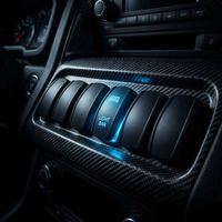 Interrupteur à bascule 5 broches étanche IP66 de qualité marine, anti-corrosion, avec LED, personnalisable avec logo laser pour camping-car, bateau, camion, Jeep
