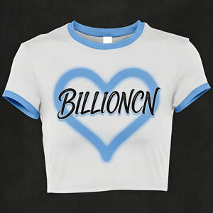 Conjunto de Verano Casual para Mujer, Diseño de Moda, Bordado, con Top Corto y Pantalones Cortos de Corte Regular, 100% Algodón - Product Image 1