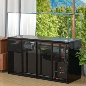 Acuario de Cristal Elegante y Grande con Filtro para Peces Agresivos, Diseño Cuadrado para Sala de Estar, 220v - Product Image 3