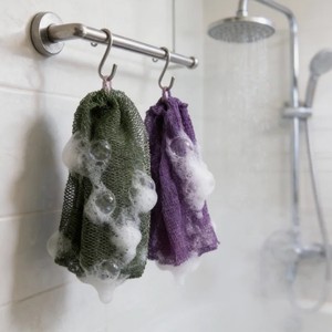 Spugna da Bagno in Poliestere Resistente, Esfoliante Profondo, Rete per Pulizia con Maglia 11-12mm, Lavorazione a Maglia Personalizzata - Product Image 6