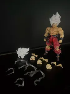 En stock N&T Studio Son Goku Figures <span class=keywords><strong>Dragon</strong></span> Ssj N T Goku SHF Battle Damaged 3.0 Anime Action Figures Collectible Model Toys - Product Image 3