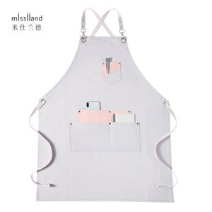 Delantal de chef de calidad superior a precio competitivo delantales tipo Correa desmontable para mujer - Product Image 1