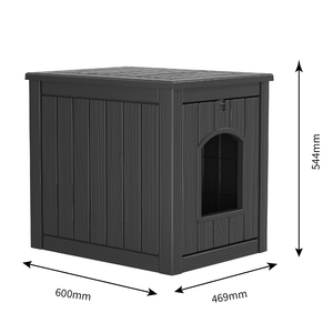 Descuento fabricantes de plástico contenedor pequeño animal mascota perro casa cajón - Product Image 1