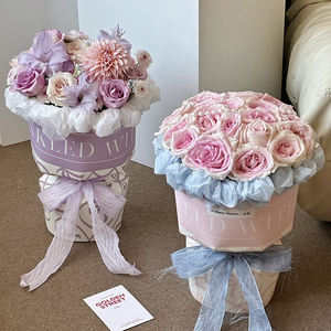 Papel de embalaje de flores de nudo de lazo de color sólido impermeable <span class=keywords><strong>para</strong></span> envolver Ramos y embalaje de regalos - Product Image 1