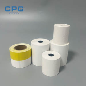 High Quality Thermal Till Roll ATM/POS Ultrasound Thermal <b>Paper</b> 57x40 mm 80x80 mm Thermal Receipt <b>Paper</b> Roll - Product Image 1