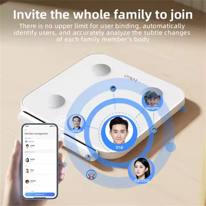 <span class=keywords><strong>Balance</strong></span> d'analyseur de <span class=keywords><strong>graisse</strong></span> corporelle numérique unique Calculatrice d'IMC Balances en verre <span class=keywords><strong>Balance</strong></span> analytique pour <span class=keywords><strong>la</strong></span> mesure du poids corporel - Product Image 3