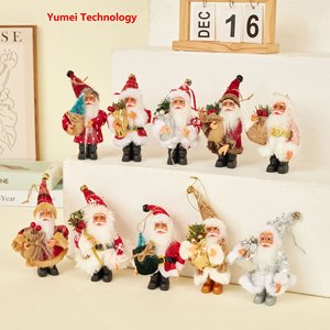 Nouvelles décorations de Noël, traîneau du Père Noël, jouets en peluche et ornements. - Product Image 3