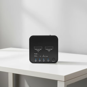 Station d'accueil AOTECH 20 Gbps NVMe M.2 à double baie pour clonage hors ligne, <span class=keywords><strong>USB</strong></span> <span class=keywords><strong>C</strong></span> vers NVME pour disques durs SSD M2 M Key - Product Image 2