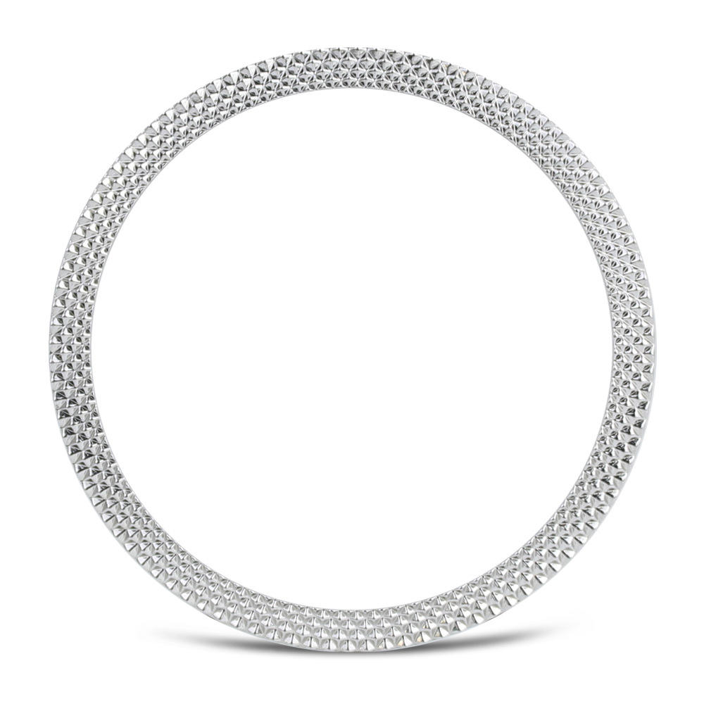 Motif Diamant Argent