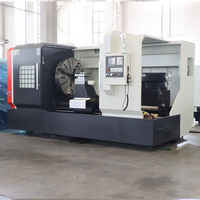 Modelos de máquina cortadora de torno de rueda vertical controlado por CNC CK6180 CK61100 CK61125 CK61140 con sistema de control GSK