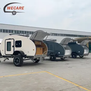 Wecare มินิปิดถนน rvs ค่ายรถตู้คาราวานรถพ่วงเดินทางรถพ่วงออกค่ายเพื่อขาย