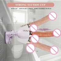 Dildo con Calefacción y Control Remoto con Ventosa para Estimulación del Punto G y del Clítoris