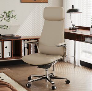 Luxury High Back Chair Executive Office Chair Faux Leather Manager Office Chair For Home Office Chair