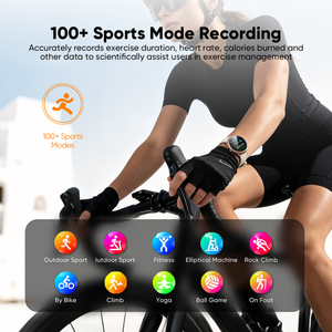 Montre connectée VIDVIE pour hommes et femmes, écran AMOLED numérique, suivi sportif et de forme physique, surveillance de la pression artérielle, étanche, boussole - Product Image 3