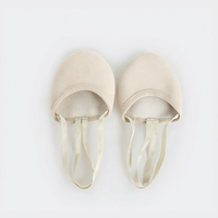Chaussures de danse orientale modernes professionnelles, design demi-paume, en soie/coton, pour femmes adultes, pratique de gymnastique artistique
