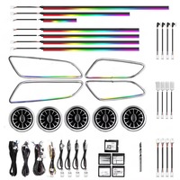 Kit de lampes d'ambiance LED ICarsin 12V 120W, éclairage décoratif pour grille d'aération de type turbine, pour mise à niveau Mercedes Classe A W176 Classe B W246