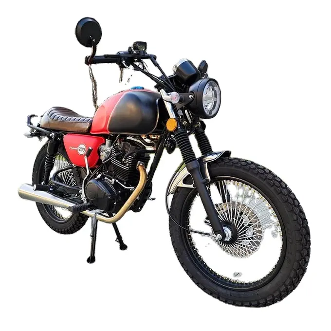 Galope proveedores 200 Cc clásico Moto Scrambler Vintage motocicletas para la venta