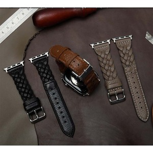 Forwelleny 2025 nuovo bracciale in <span class=keywords><strong>pelle</strong></span> da uomo fatto a mano da donna <span class=keywords><strong>cinturino</strong></span> intrecciato per <span class=keywords><strong>apple</strong></span> <span class=keywords><strong>Watch</strong></span> serie 11 10 9 49mm 46mm accessori - Product Image 5