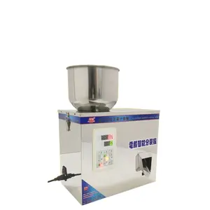 Distributore distributore di piccoli granuli in polvere chicchi di tè riso macchina intelligente per pesatura quantitativa macchina riempitrice