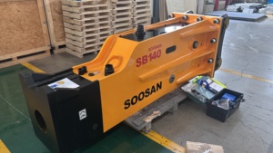 Mini-Excavatrices SOOSAN SB140 de Type Boîte, Silencieuses, avec Accessoires, Pièces de Rechange Gratuites, Facilite la Construction et la Démolition - Product Image 5