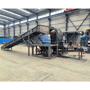 Machine à broyer les pneus usagés, grande machine à déchiqueter le caoutchouc, équipement de traitement de broyage et de concassage des pneus usagés - Product Image 1