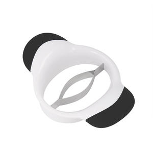 Cortador de Mango de Acero Inoxidable, Cortador de Frutas Grande, Divisor en Blanco y Negro MG 01, Hecho en Yangjiang - Product Image 1