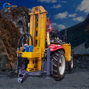 Impianto di Perforazione Rotante Idraulico Diesel Xuanhua Cinese, Trivella per Pozzi d'Acqua 200m, Diametro 140-254mm, Campionamento, Motore, Pompa, Trapano ad Aria - Product Image 1