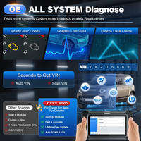Escáner Automotriz Profesional XTOOL IP500-DJC, Herramienta de Diagnóstico de Automóviles Bidireccional para la Serie FCA