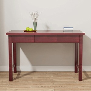Xiuyuan Spring Scenery <b>Solid</b> <b>Wood</b> <b>Desk</b> 120x60x76 Cm Modern Simple Study Computer <b>Desk</b> Office Furniture - Product Image 3