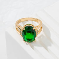 Accessoires de mode, bijoux pour femmes, bagues, bagues à pierre unique rouge, bijoux de mode, bagues en zircon, diamants cultivés en laboratoire
