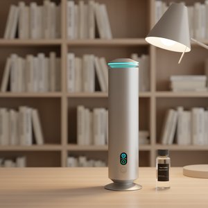 Nuevo Diseño de Nebulizador de Aroma Alto de Aluminio, sin Agua, para Aceites Esenciales, Funcionamiento Silencioso, Difusión de Aroma de Lujo - Product Image 1