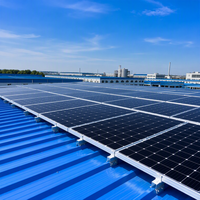 Système de montage de panneaux solaires CHIKO, pieds en L, système de montage de panneaux solaires sur toit, résistance au vent 60 m/s, kit PV, OEM personnalisé