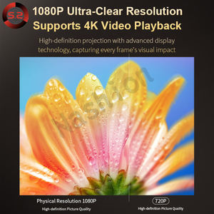 อัปเกรด TS-8pro ความละเอียดสูงสูงดีไซน์กิมบอลแบบยืดหยุ่น ANSI สูงทำให้การรับชมภาพยนตร์สะดวกสบายยิ่งขึ้น - Product Image 3