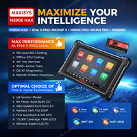 Escáner OBD2 Autel MaxiSYS MS906MAX para Todos los Autos, Analizador de Motor MS906 MAX, Herramienta de Diagnóstico Profesional de Sistema Completo para Vehículos