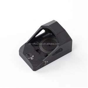 Mira Óptica <span class=keywords><strong>de</strong></span> Punto Rojo y Verde Mini Reflex Bravo Tactical, 1X27mm, Ventana Grande, Activación por Movimiento, Encendido/Apagado Automático, Resistente al Agua, para <span class=keywords><strong>Caza</strong></span> - Product Image 5