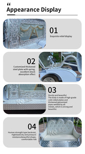 Carroza Fúnebre de Estilo Europeo con Diseño de Carro de Caballos Nigeriano, Popular Carroza Fúnebre de 4 Ruedas, Mejor Precio, Gran Venta - Product Image 6