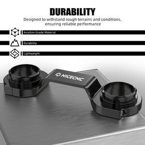 NICECNC Stabilisateur de fourche de moto amélioré, pince de fixation pour <span class=keywords><strong>Suzuki</strong></span> <span class=keywords><strong>DR650S</strong></span> DR650SE 1996-2024 2022 2023 - Product Image 3
