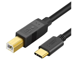 <b>USB</b> C <b>to</b> <b>USB</b> B Printer <b>Cable</b> Gold Plated Connector High Speed <b>USB</b> 2.0 Data Transfer Cord For Printer Scanner Electronic - Product Image 2