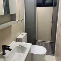 Maison préfabriquée en conteneur extensible, vente en gros en Chine, maison en conteneur pliable de 40 pieds, mini-maisons préfabriquées, maison modulaire