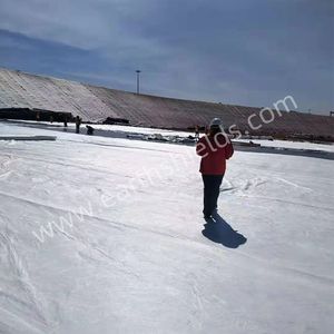 نسيج جيوتكستايل منسوج من البولي بروبيلين والبوليستر مقاوم للماء بأداء مستقر 330 جرام و580 جرام لبناء البحيرات الاصطناعية في المكسيك - Product Image 3