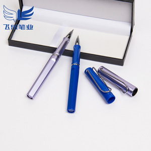 Feile Fountain Pens <b>Plastic</b> Metal Body 0.5mm Black Ink Promotional Advertising Gift Signature Pens - Product Image 3