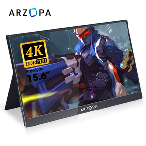 2023 Contoh Gratis Layar Sentuh 15.6 Inci 17.3 "1080P WIFI Mobile USB IPS Display 4K 144HZ Monitor Portabel Gaming dengan Baterai