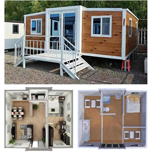 Casa contenedor expandible prefabricada de lujo personalizada de proveedores, casa prefabricada plegable de varios pies con caja - Product Image 5