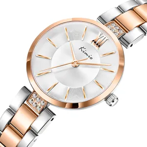 KIMIO quartzo relógios senhoras mulheres relógio Low Cost para as mulheres luxo design clássico montre femme