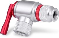 Pompe à air portable 16g en plastique pour CO2, mini-pompe d'urgence pour pneus de vélo avec pression de 80-130 PSI et manomètre pour vélo de route/VTT