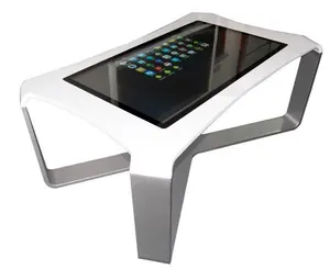 43-Zoll-PC eingebaut Touchscreen interaktiver Multi-Touch-Tisch Couch tisch Smart Network Touch-Tisch mit LCD-Bildschirm